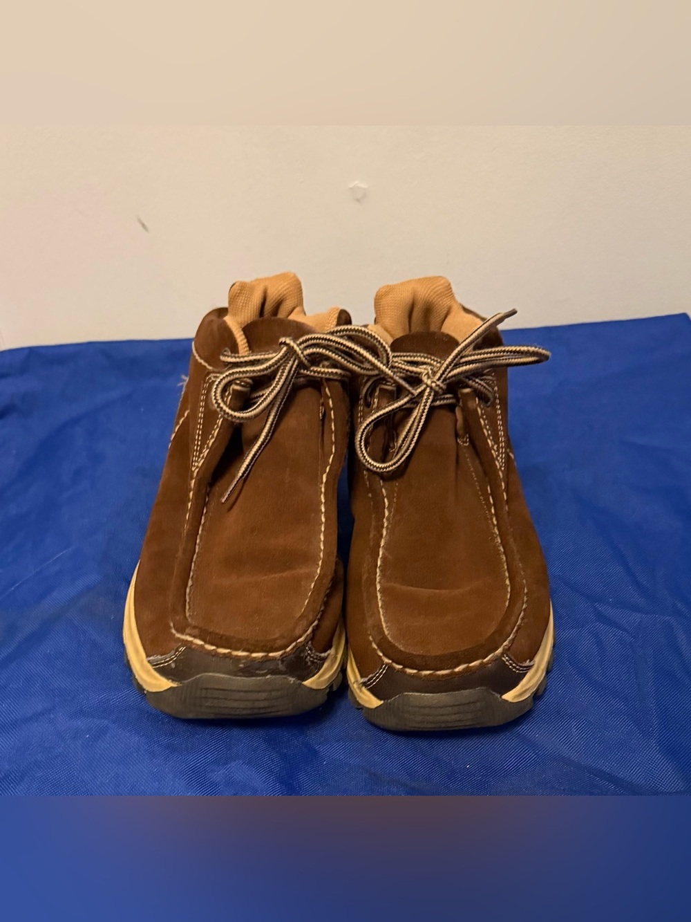 Brown 100% real Suede Chukka Boots